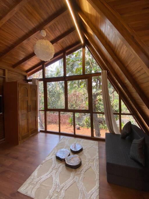 Mangifera Treehouse-Elixir Beach Farm-Jacuzzi-Cozy Villa Alībāg Ngoại thất bức ảnh