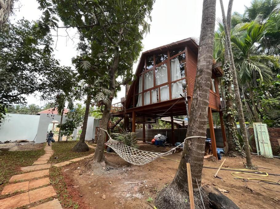 Mangifera Treehouse-Elixir Beach Farm-Jacuzzi-Cozy Villa Alībāg Ngoại thất bức ảnh